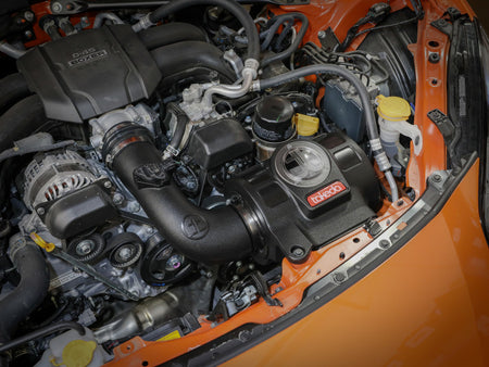 aFe BRZ/FR-S/86/GR86 Cold Air Intake 56-70056D — installed view