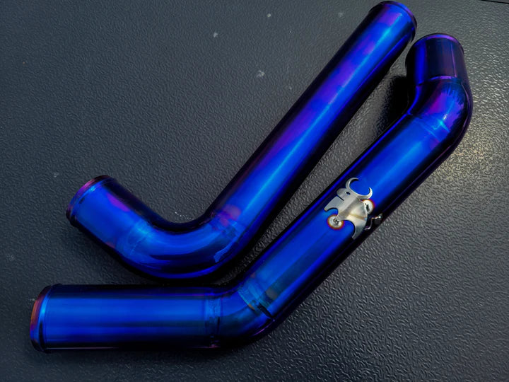 BSFab Evo X Titanium Intercooler Piping