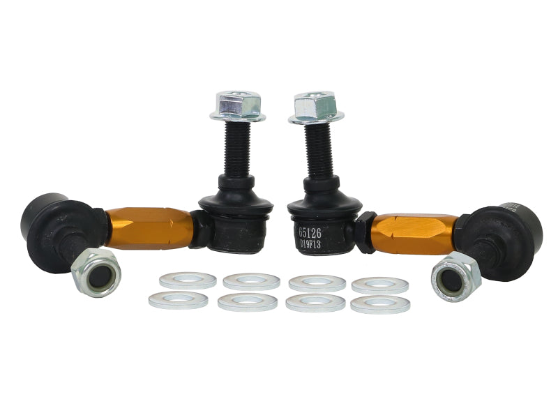 Whiteline G35/350Z Sway Bar Endlinks KLC110 — out-of-package view