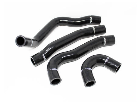Torque Solution black silicone radiator hose kit Evo X