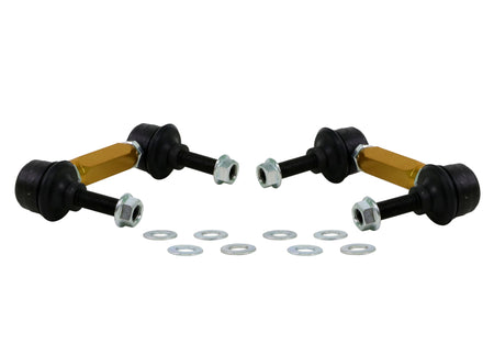 Whiteline G35/350Z Sway Bar Endlinks KLC141 — out-of-package view