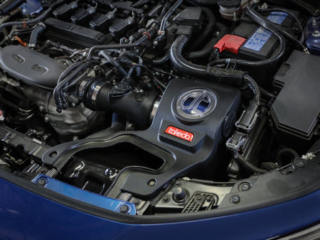 aFe Civic/Type R Cold Air Intake 56-70053R — installed view