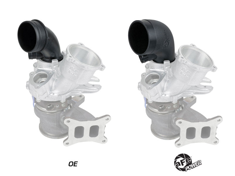 aFe VW Golf/GTI Turbo Inlets — unmounted part 5
