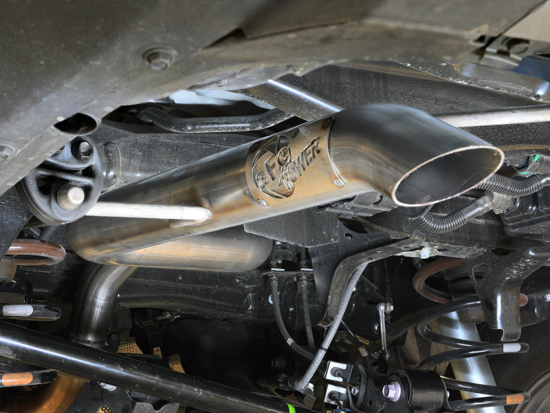 aFe 4Runner/Land Cruiser Axle Back — installed view 1