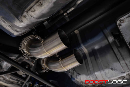 Boost Logic 4 inch Link Pipe V-Band to Formula Exhaust