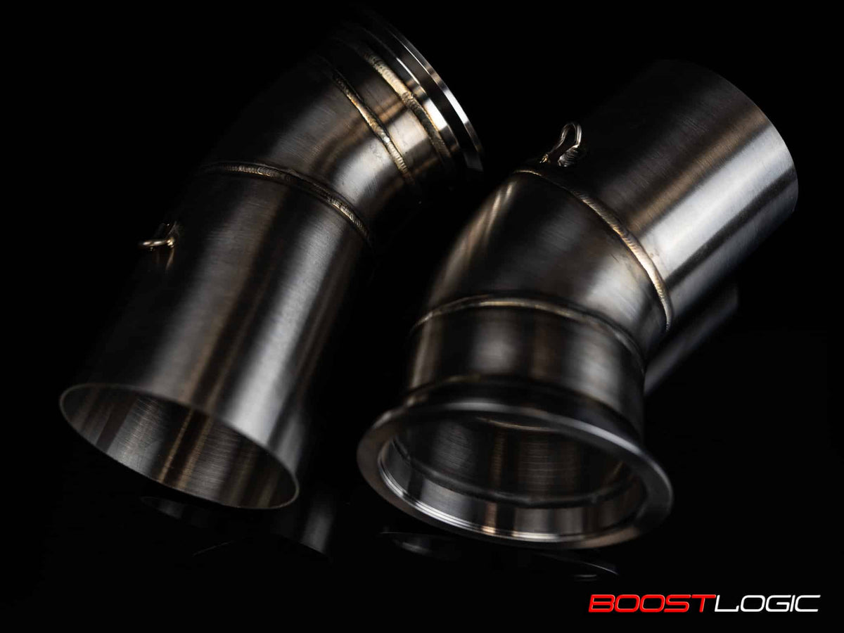 Boost Logic 4 inch Link Pipe V-Band to Magnum Exhaust