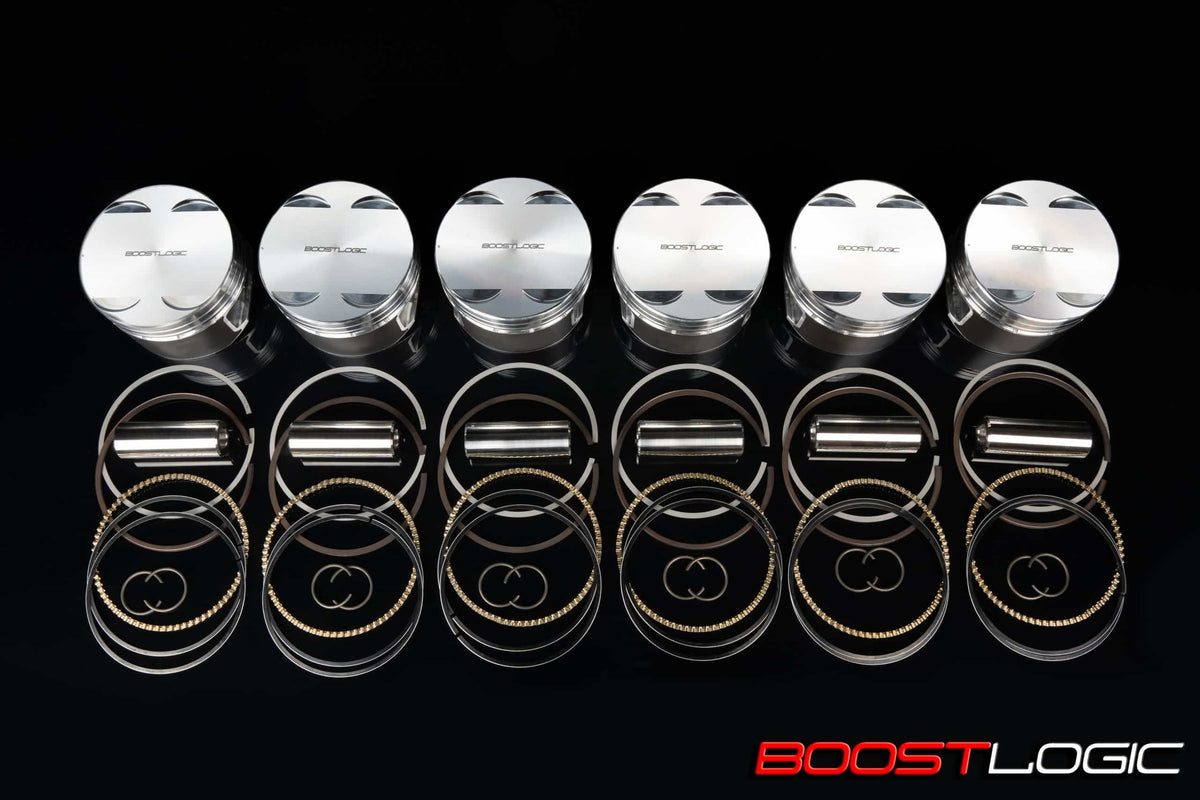 Boost Logic VR38 forged piston set of 6 for Nissan R35 GTR