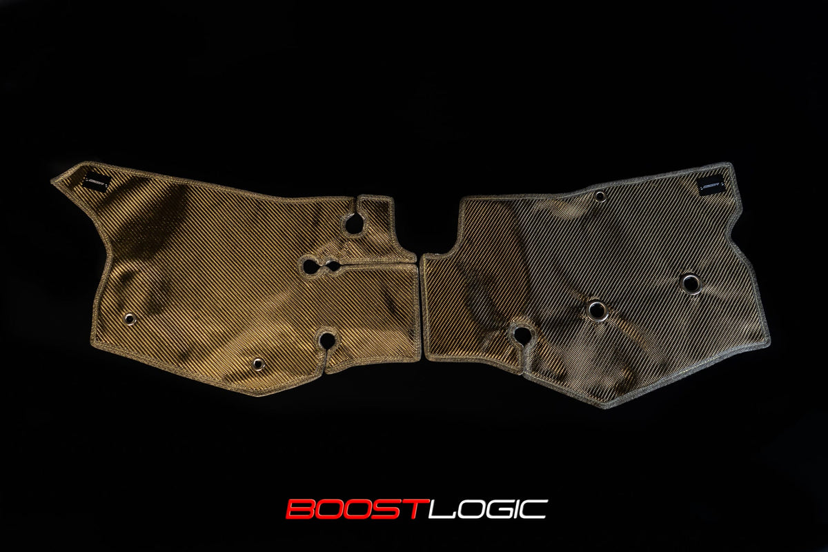 Boost Logic firewall heat shields for Nissan R35 GT-R