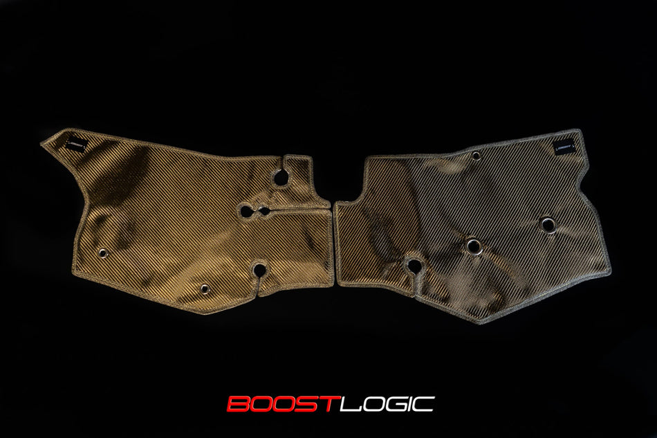 Boost Logic firewall heat shields for Nissan R35 GT-R