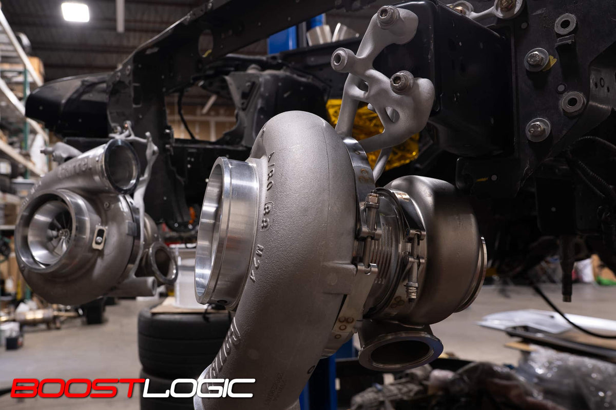 Boost Logic 3D printed turbo support brackets