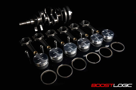 Boost Logic 4.1L stroker kit with billet crankshaft, rods and pistons for R35 GTR