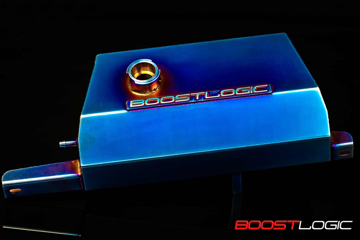 Boost Logic titanium coolant reservoir alternate view