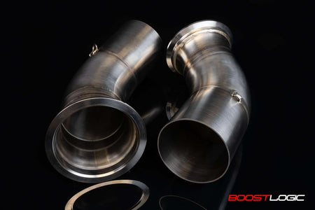 Boost Logic 4 inch Link Pipe V-Band to Formula Exhaust