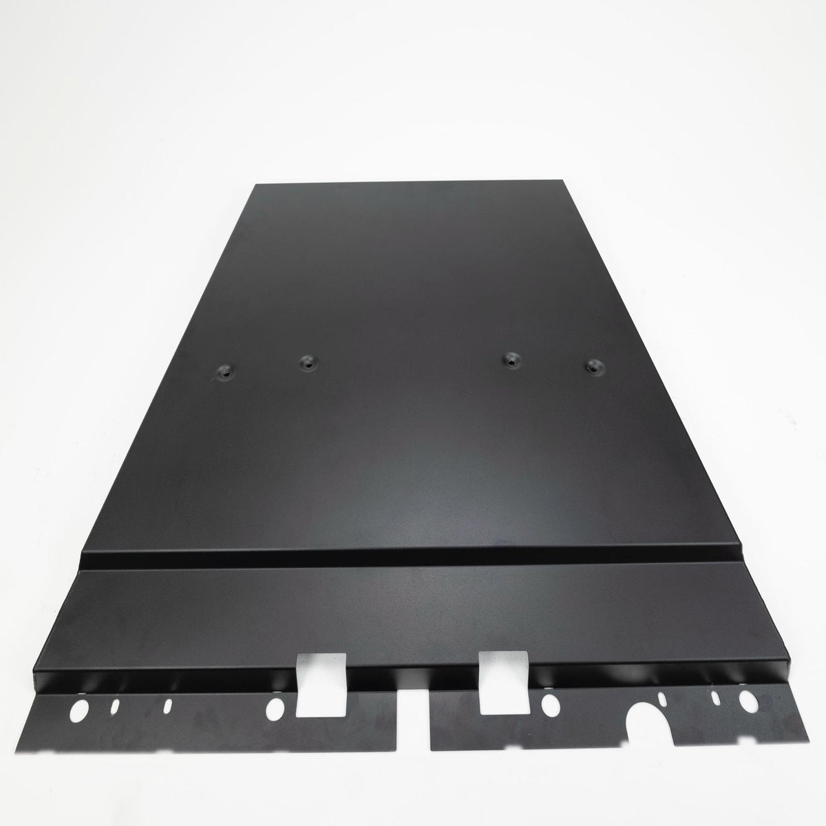 Split Second engine belly pan captured hardware standoffs