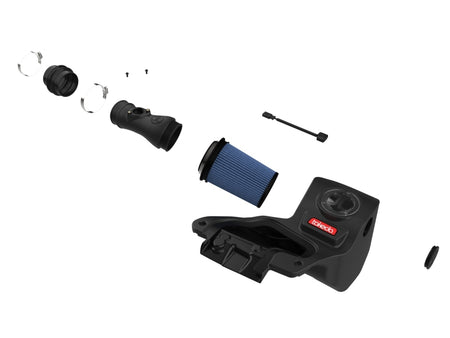 aFe Civic/Type R Cold Air Intake 56-70053R — unmounted part 4