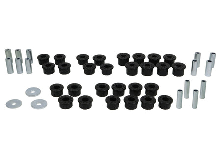 Whiteline Miata NA/NB Bushing Kits — close-up detail