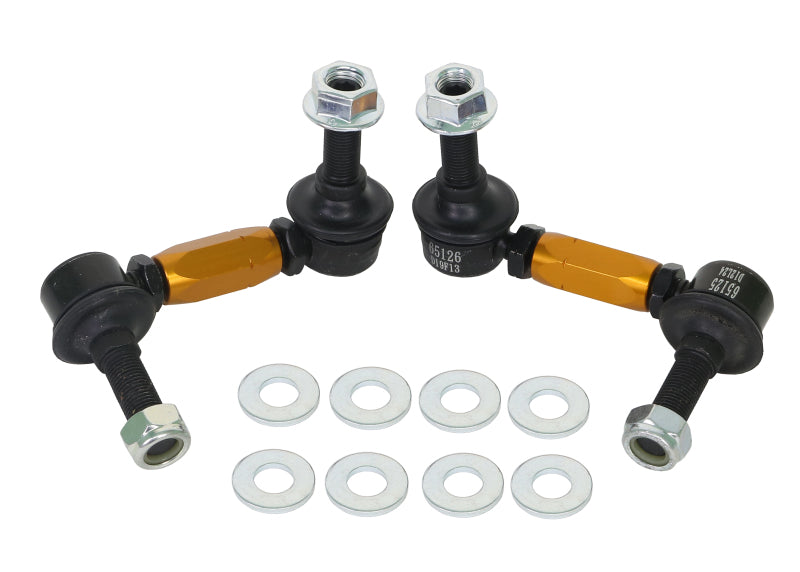 Whiteline G35/350Z Sway Bar Endlinks KLC110 — close-up detail