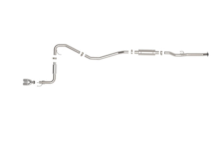 aFe Civic/Type R Catback — unmounted part