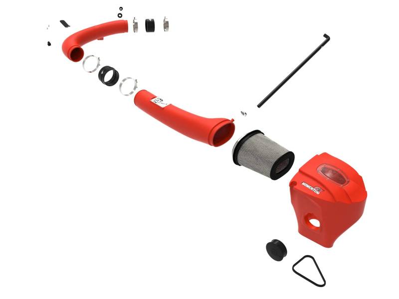 aFe Challenger/Charger Cold Air Intake 51-72201-R — unmounted part 3