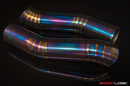 Boost Logic 4 inch Titanium Intake Kit installed