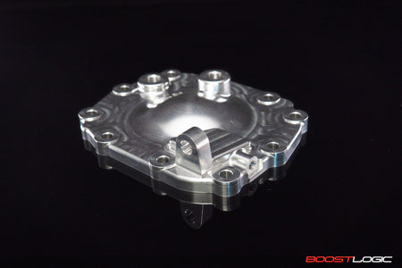 Boost Logic billet differential cover machining detail