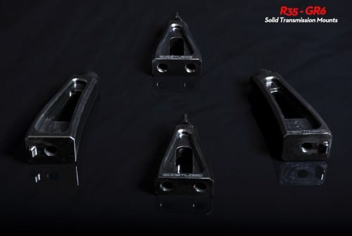 Boost Logic solid chromoly transmission mount kit for R35 GTR