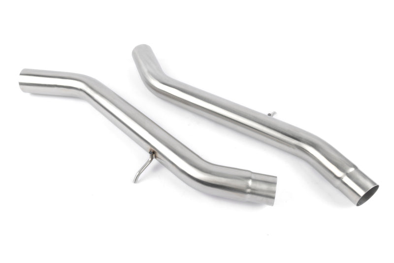 Dinan 2021–2027 BMW G80/G82/G83 M3/M4 Valved Axle-Back Exhaust — Black Tips