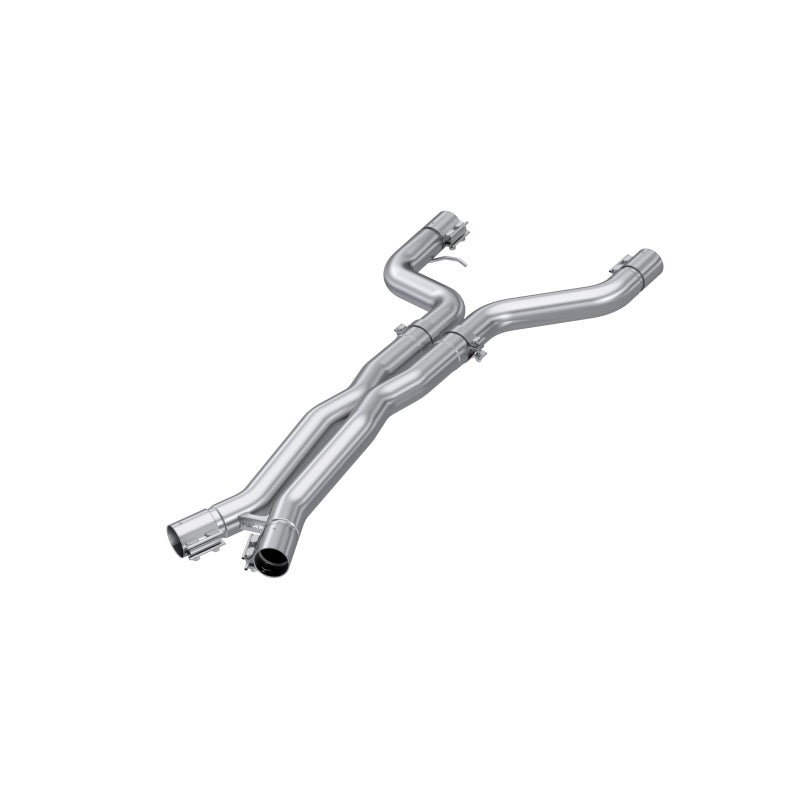 MBRP 2021–2023 BMW G80 M3/G82 M4 T304 3-Inch Resonator-Bypass X-Pipe