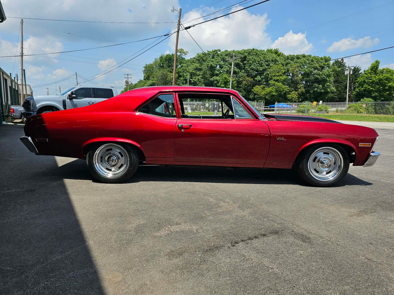 1970 Chevrolet Nova full restomod side profile