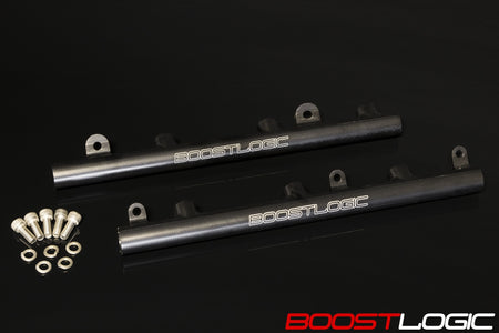 Boost Logic T-6 billet fuel rails pair for Nissan R35 GTR