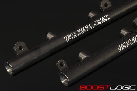 Boost Logic laser etched fuel rail for R35 GTR