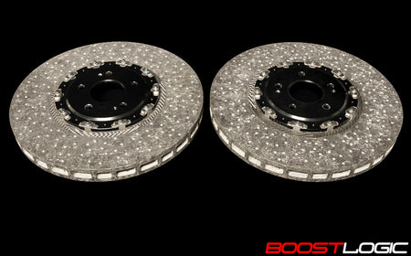 Boost Logic carbon ceramic front brake kit for the Nissan R35 GTR