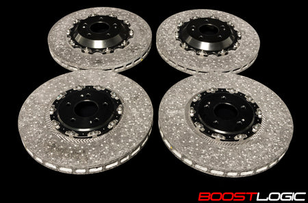 Boost Logic carbon ceramic full brake kit for the Nissan R35 GTR