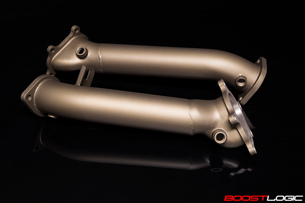 Boost Logic 3 inch Downpipe Kit installed