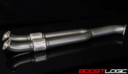 Boost Logic Y-Pipe Midpipe Coated for R35 GTR