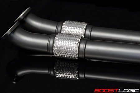 Boost Logic Y-Pipe Midpipe Coated for R35 GTR