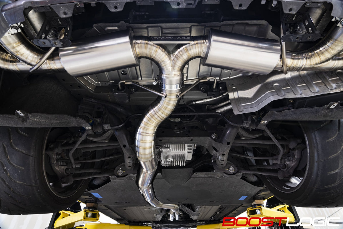 Boost Logic R35 4 inch Titanium Exhaust