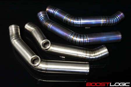 Boost Logic Titanium Upper Intercooler Pipes