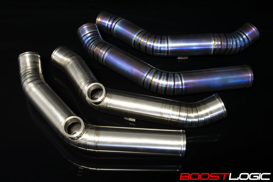 Boost Logic Titanium Upper Intercooler Pipes
