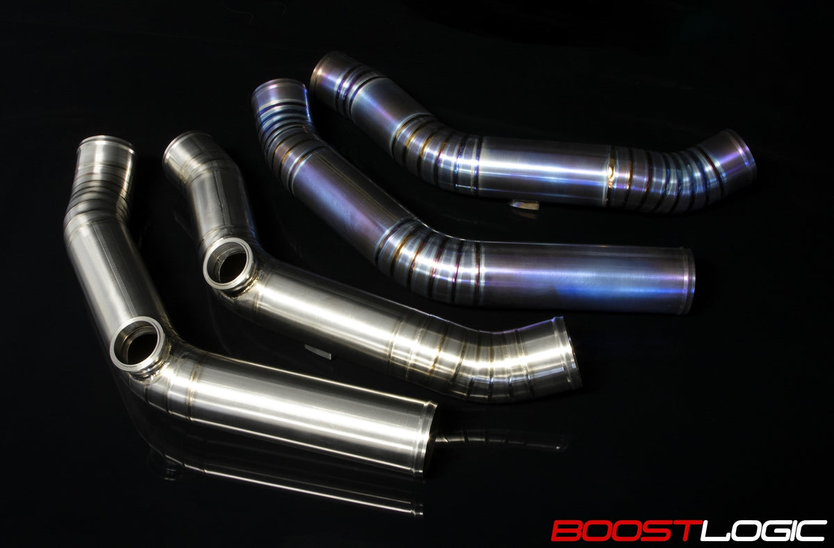Boost Logic Titanium Upper Intercooler Pipes