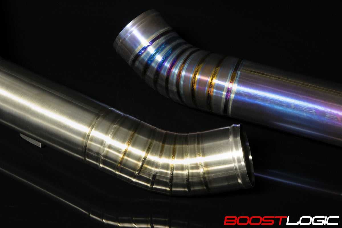 Boost Logic Titanium Upper Intercooler Pipes
