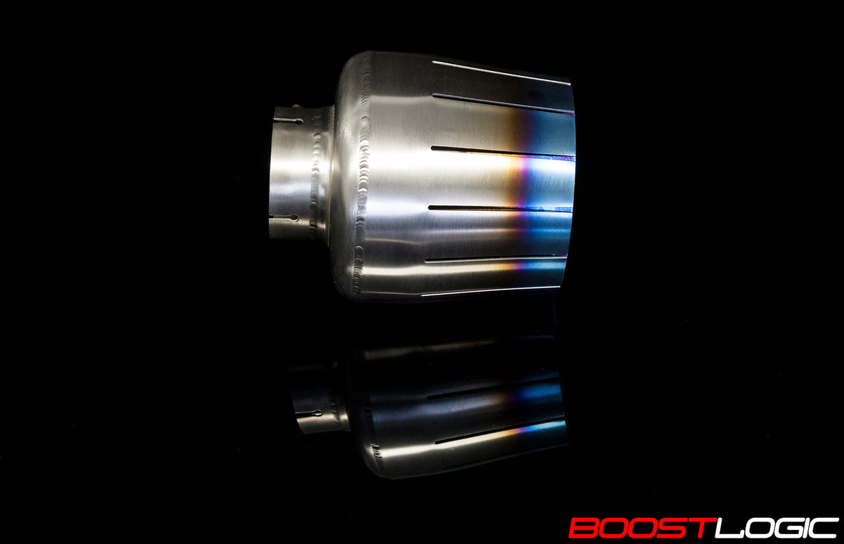 Boost Logic F16 Titanium Exhaust Tip Set installed