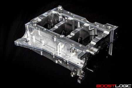 Boost Logic 7000 series billet aluminum girdle for Nissan R35 GTR VR38