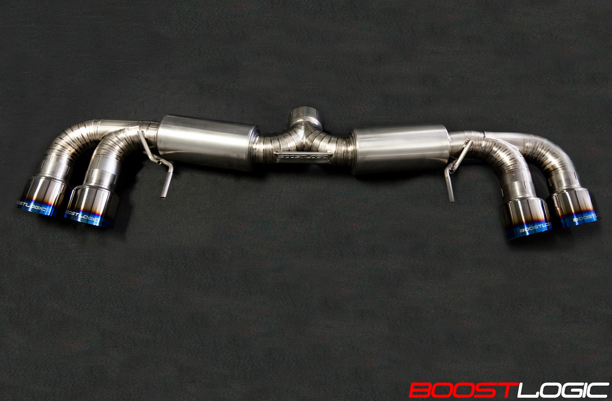 Boost Logic R35 4 inch Titanium Exhaust