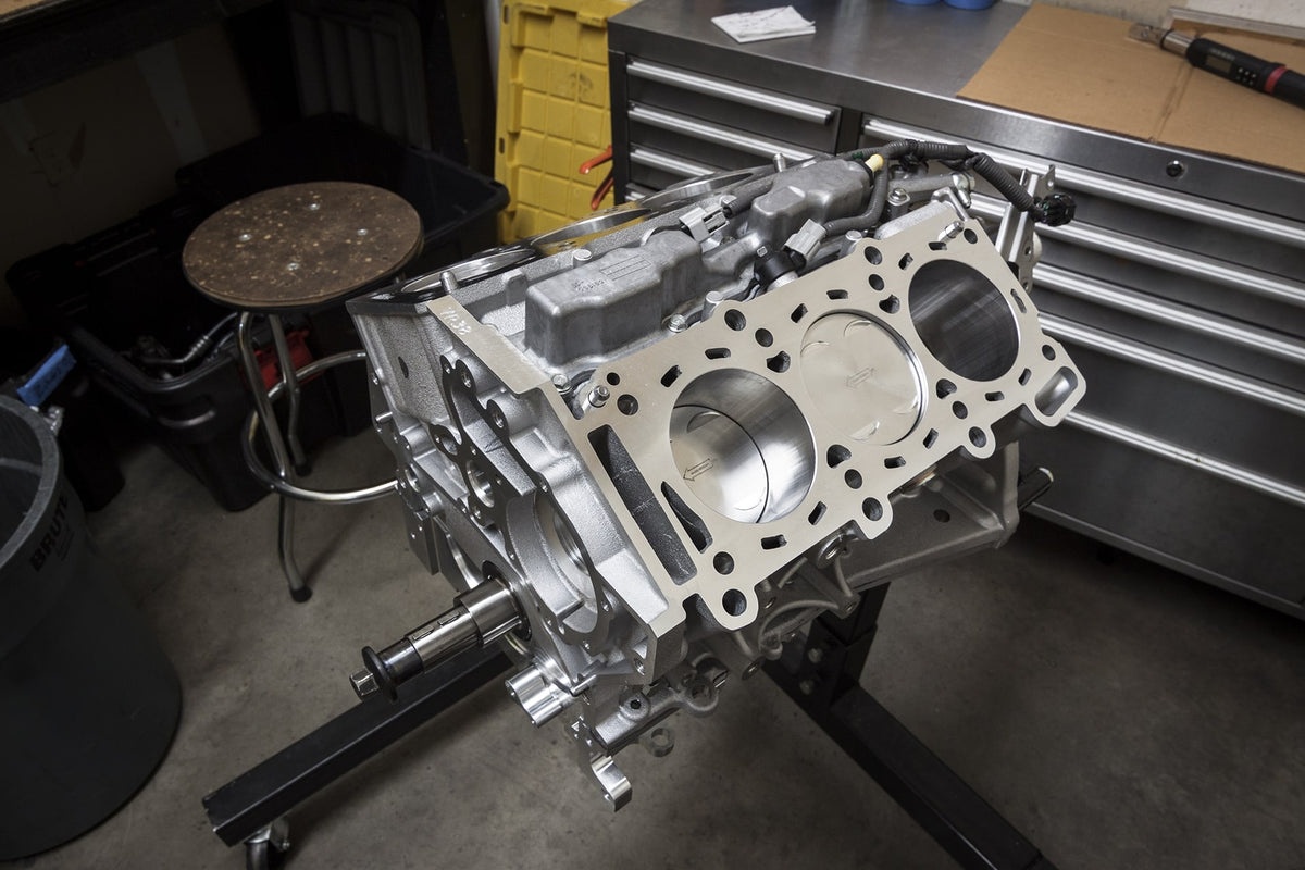Boost Logic Stage Extreme VR38 short block with billet girdle for Nissan R35 GTR