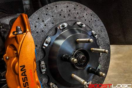 Boost Logic carbon ceramic rotor and hat assembly