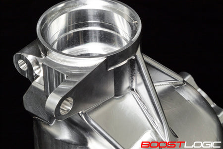 Boost Logic billet front differential case machining detail