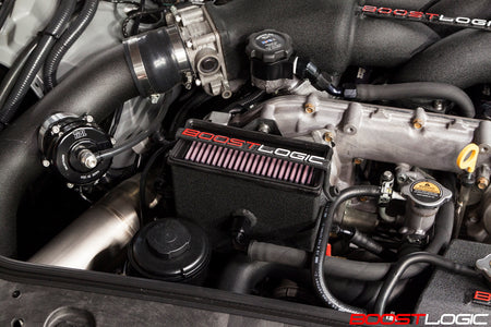 Boost Logic Engine Breathing System installed on VR38DETT engine