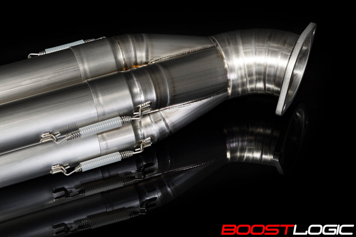 Boost Logic Quadzilla Titanium Midpipe merge collector