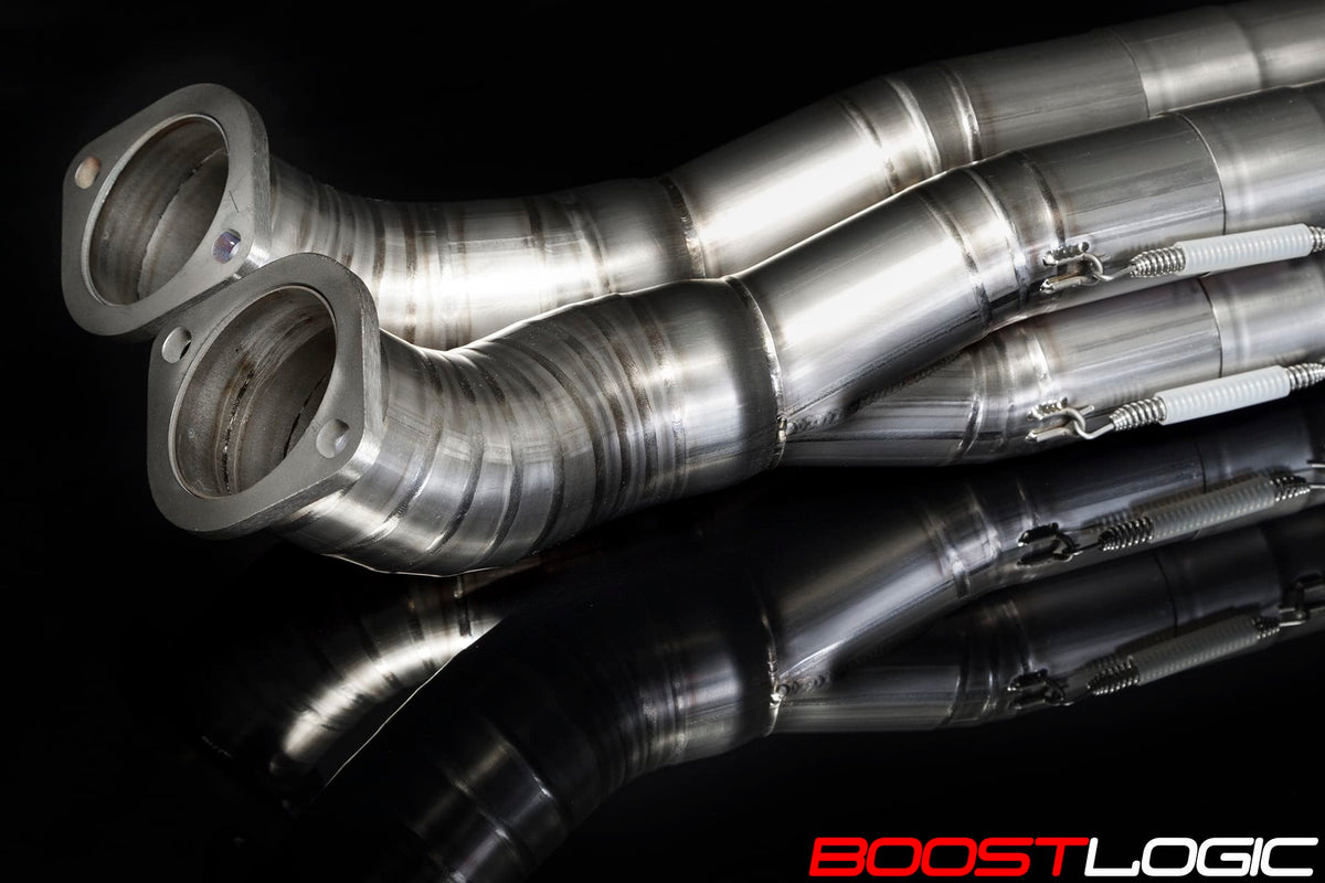 Boost Logic Quadzilla Titanium Midpipe welds